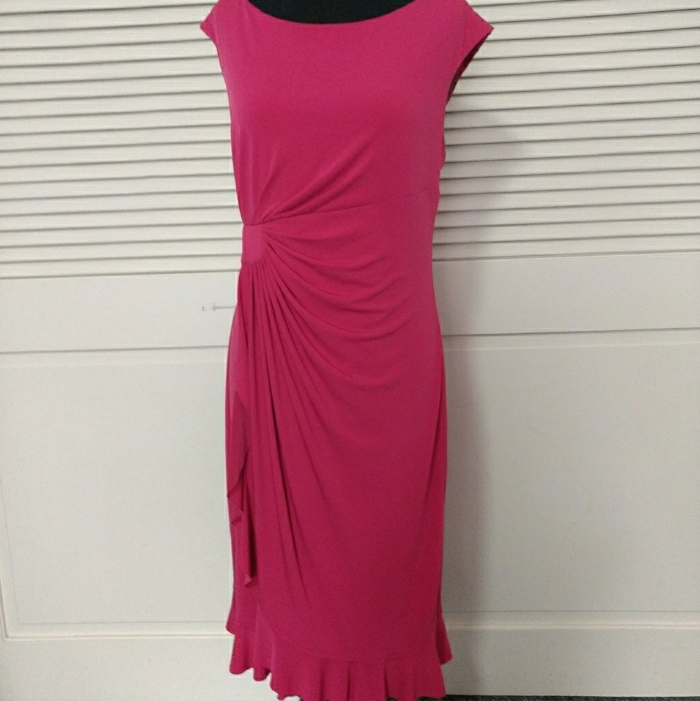 Bright pink Dress Barn dress